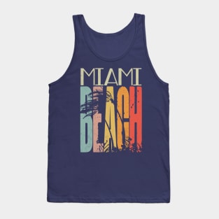 Retro Miami Beach Tank Top